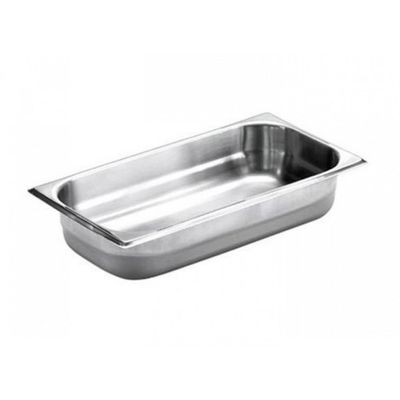Kit 10 Cubas Gastronomica Inox GN 1/3 x 65mm (325x176mm)