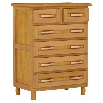 Guarda-roupa 6 Portas Espelho Cama Cômoda Madeira Mel