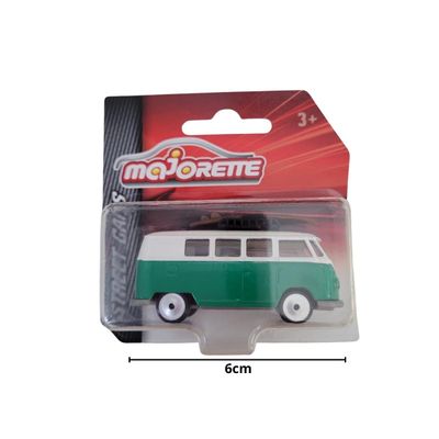 Volkswagen Kombi Deluxe Verde Prancha Surf 1/64 - Majorette
