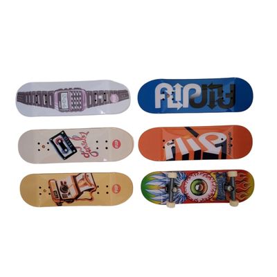 Skate de Dedo Tech Deck Flip Com 6 Skates - Sunny