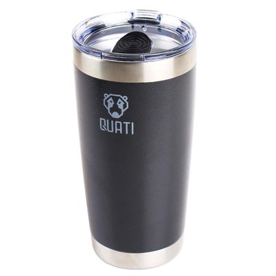 Copo Térmico com Tampa 591ML Preto - CPCT591