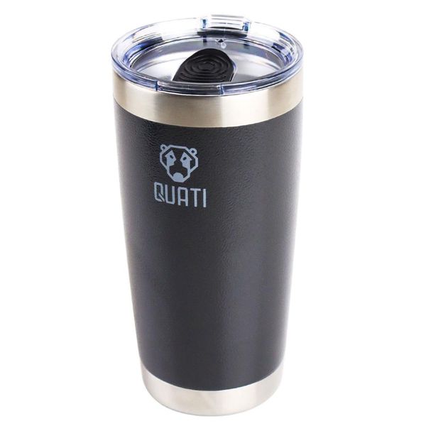 Copo Térmico com Tampa 591ML Preto - CPCT591