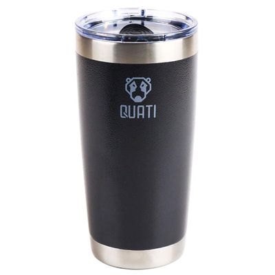 Copo Térmico com Tampa 591ML Preto - CPCT591