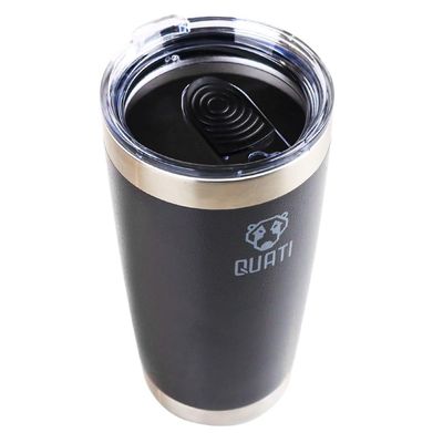 Copo Térmico com Tampa 591ML Preto - CPCT591
