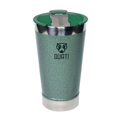 Copo Térmico Quati com Abridor 473ML Verde - CVA473