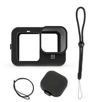 Capa Em Silicone Para Gopro 9 E 10 - Preta