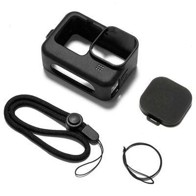 Capa Em Silicone Para Gopro 9 E 10 - Preta