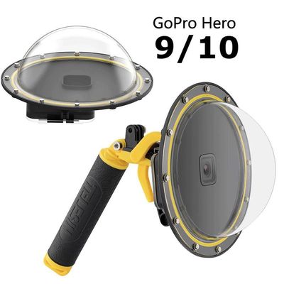 Dome 6' Telesin Com Estanque, Bastão E Gatilho Gopro 9 E 10