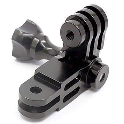 Extensor Pivot Em Alumínio Para Gopro Sjcam - Preto