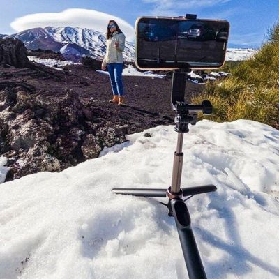 Bastão Com Controle Remoto Para Gopro 8/9/10 E Max - Telesin