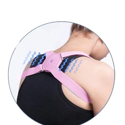 Corretor Postural Sensor Coluna Ajustável Cinta Alinhamento Bivolt