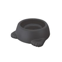 Comedouro Glamour 260ml Número 1 Preto - Furacão Pet