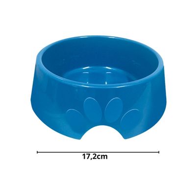 Comedouro Pop 600ml Número 2 Azul - Furacão Pet