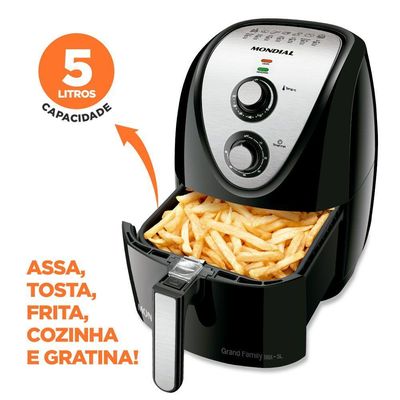 Fritadeira Air Fryer 5 Litros Afn-50-bi Mondial 127v/60hz 110