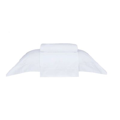 Jogo Cama Solteiro Buddemeyer 300 Fios Bud Vision New Colors 2 Branco