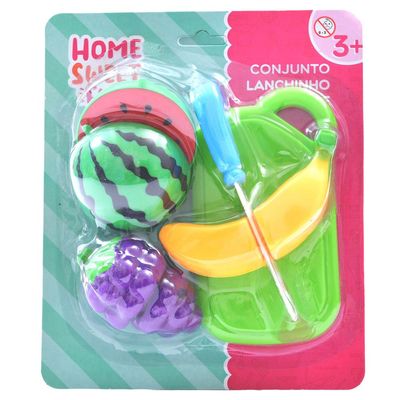 Conjunto Frutinhas Crec Crec Home Sweet Fun Play&Fun Sortido