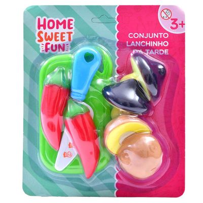 Conjunto Frutinhas Crec Crec Home Sweet Fun Play&Fun Sortido