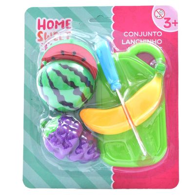 Conjunto Frutinhas Crec Crec Home Sweet Fun Play&Fun Sortido