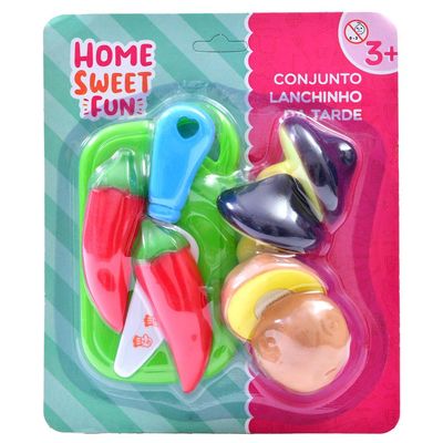 Conjunto Frutinhas Crec Crec Home Sweet Fun Play&Fun Sortido
