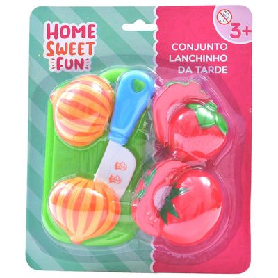 Conjunto Frutinhas Crec Crec Home Sweet Fun Play&Fun Sortido