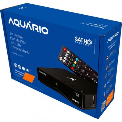 Receptor de TV Via Satelite Satbox - Banda C/KU - DTH-9000