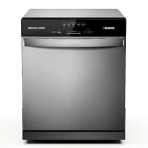 Lava Louças 8 Serviços Brastemp Prata 110V Blf08Bsana