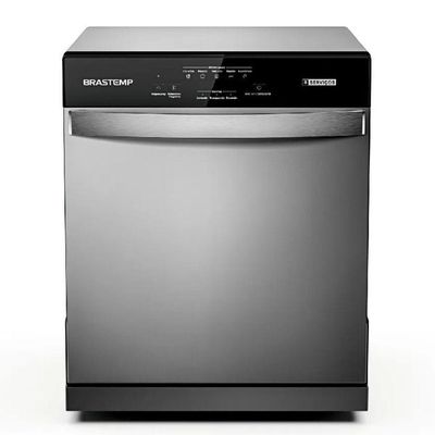 Lava Louças 8 Serviços Brastemp Prata 110V Blf08Bsana 110
