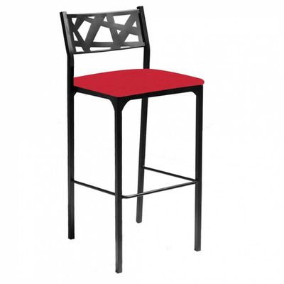 Kit 8 Banquetas Luiza Corino Vermelho