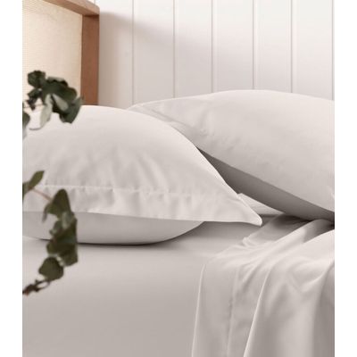 Lençol Toque Acetinado Solteiro Altenburg Branco UN / Branco