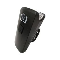 Lanterna Cabeça Segurança Ciclista Bike Pedal Noturno Preta