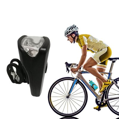 Lanterna Cabeça Segurança Ciclista Bike Pedal Noturno Preta