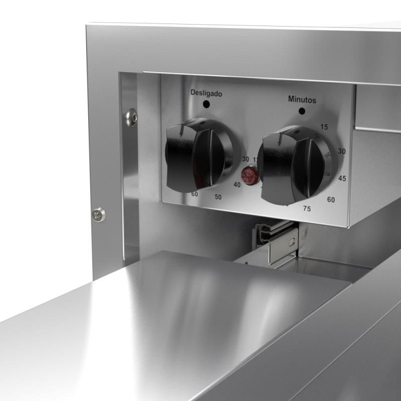 Gaveta Aquecida Modelo Ga-60 Inox