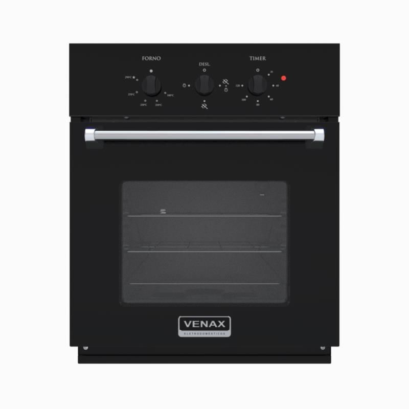 Forno de Embutir a Gas 50L Arena-Eg GIIi Preto Gas Glp