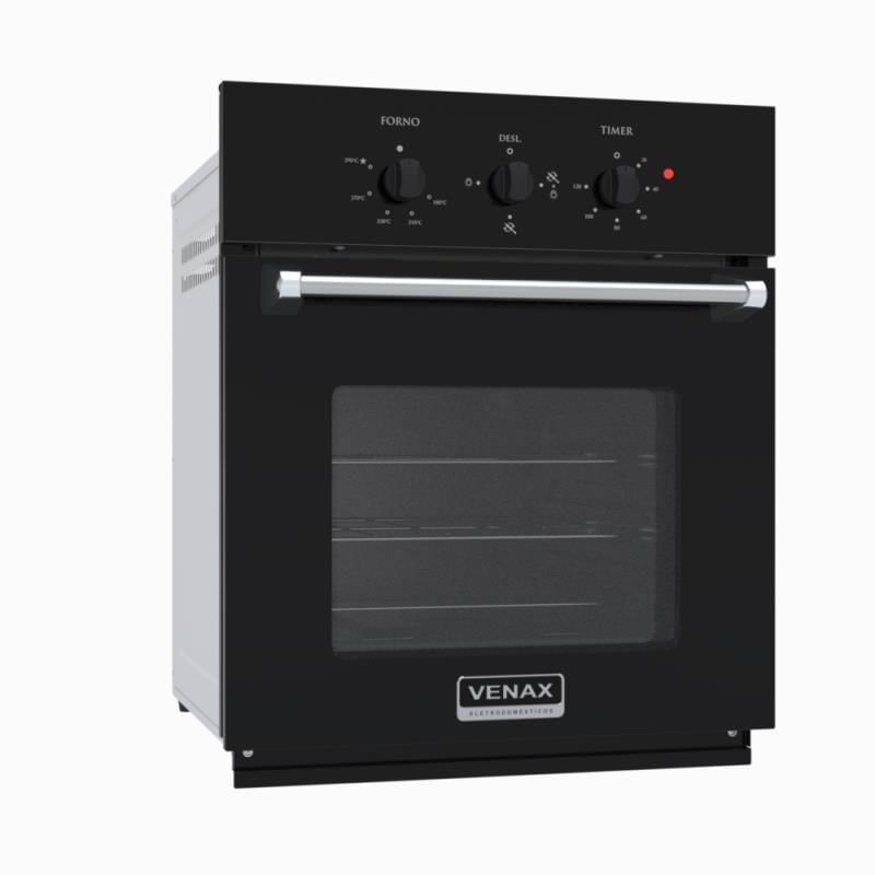 Forno de Embutir a Gas 50L Arena-Eg GIIi Preto Gas Glp