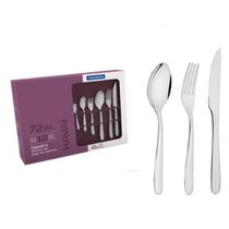 Faqueiro Tramontina Havai Aço Inox Facas Churrasco Acabamento Brilho com Detalhes no Cabo 72 Peças