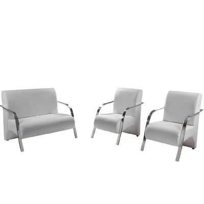 Kit Poltronas Venus 1 Namoradeira, 2 de um Lugar Branco