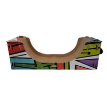 Rampa Skate Dedo Radical Half Pipe - Brincadeira Criança