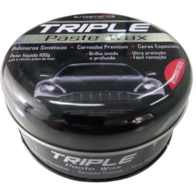 Cera 3 Em 1 Triple Paste Wax 100G Autoamerica