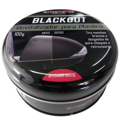 Revitalizador De Parachoques Blackout 100G