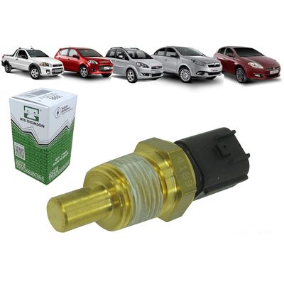 Sensor de Temperatura de Água Palio Siena Strada Punto Linea Idea Bravo Doblo Motor 1.6 / 1.8 16V Etorq 2010 até 2016 - MTE