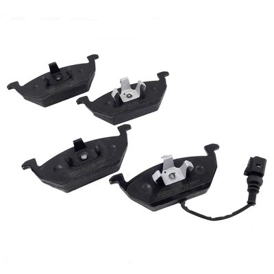 Jogo de Pastilhas de Freio Dianteiro com Sensor - Audi A3 1.6 e 1.8 - Golf 1.6 e 2.0 8v - Bora 2.0 - New Beetle 2.0 - Jetta 2.0 2011 em Diante
