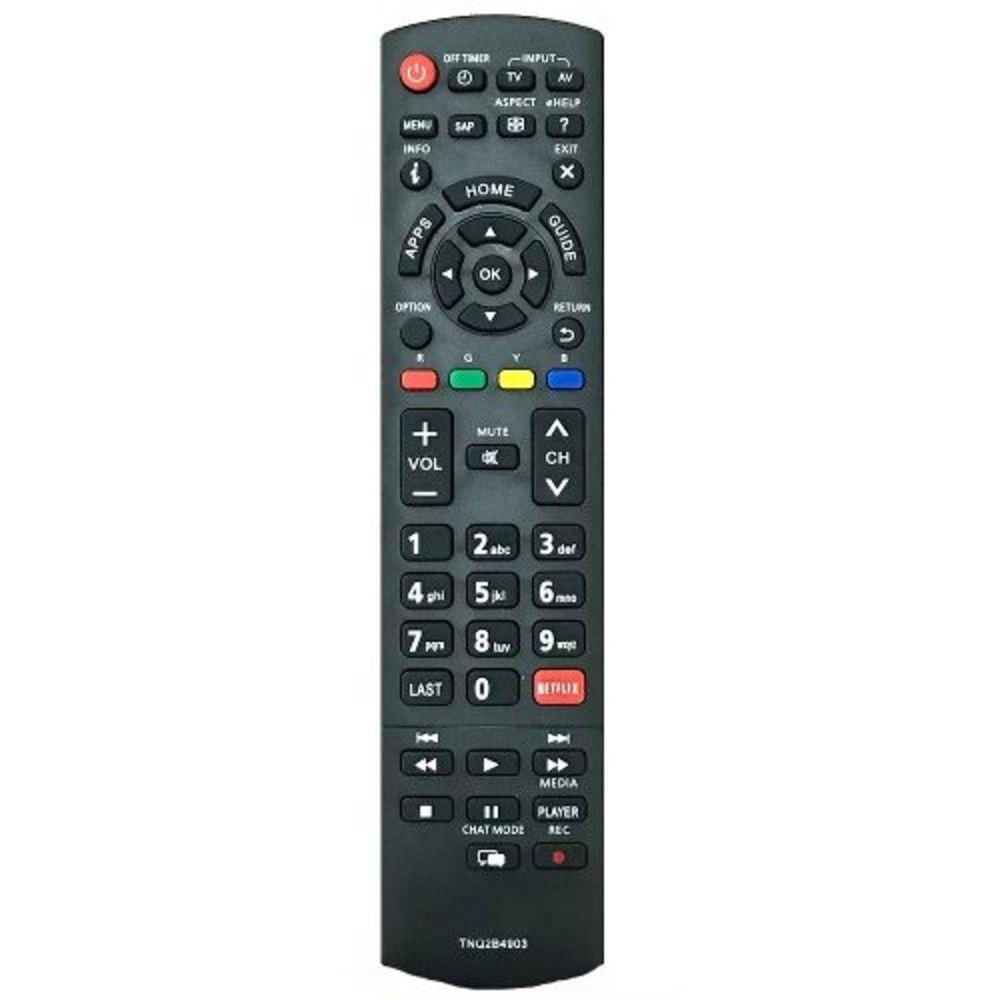 Controle Remoto Para Tv Panasonic Viera LCD / LED com Botão Netflix