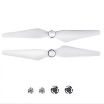 Par De Hélices Branco Para Drone Dji Phantom 4 - 9450s