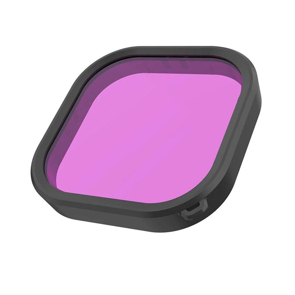 Filtro Mergulho Magenta Para Gopro 9, 10 E 11 Black