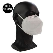 Mascara Respiratória Kn95 Kit 50 Uni Profissional Proteção