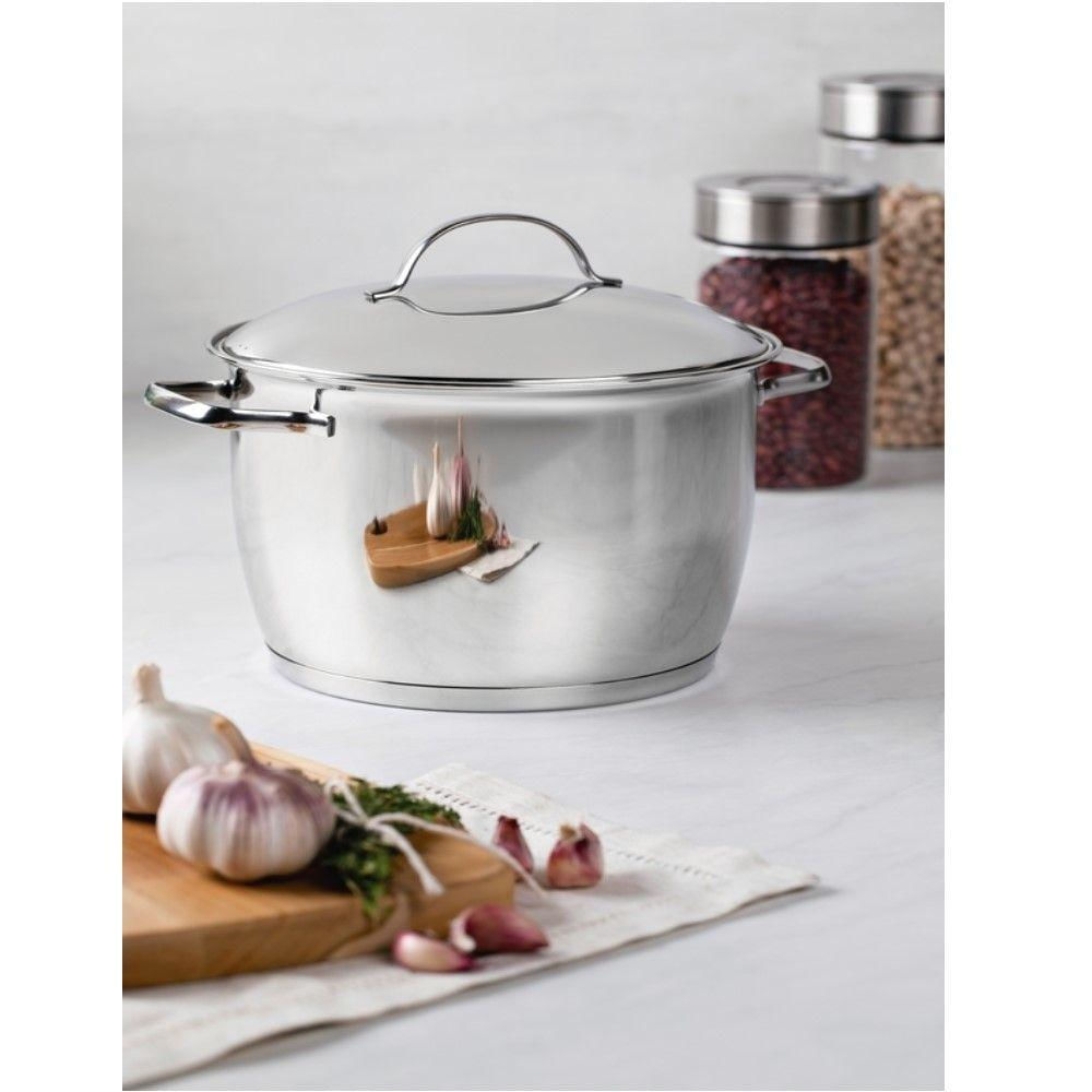 Caldeirão Allegra 24 Cm 7,5 L Em Aço Inox