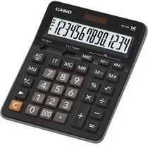 Calculadora de Mesa 14 Dígitos Casio GX14B Preta