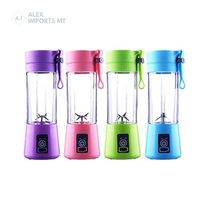 Mini Liquidificador Vitaminas Usb Portátil Academia - Azul