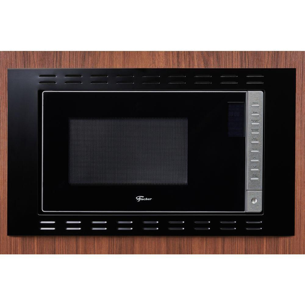 Micro-ondas 25 Litros de Embutir - Preto - Fischer - 30427-76734 - 110v