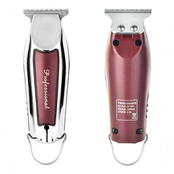 Maquina Acabamento Mini Sem Fio Kemei 9163 Profissional Bivolt